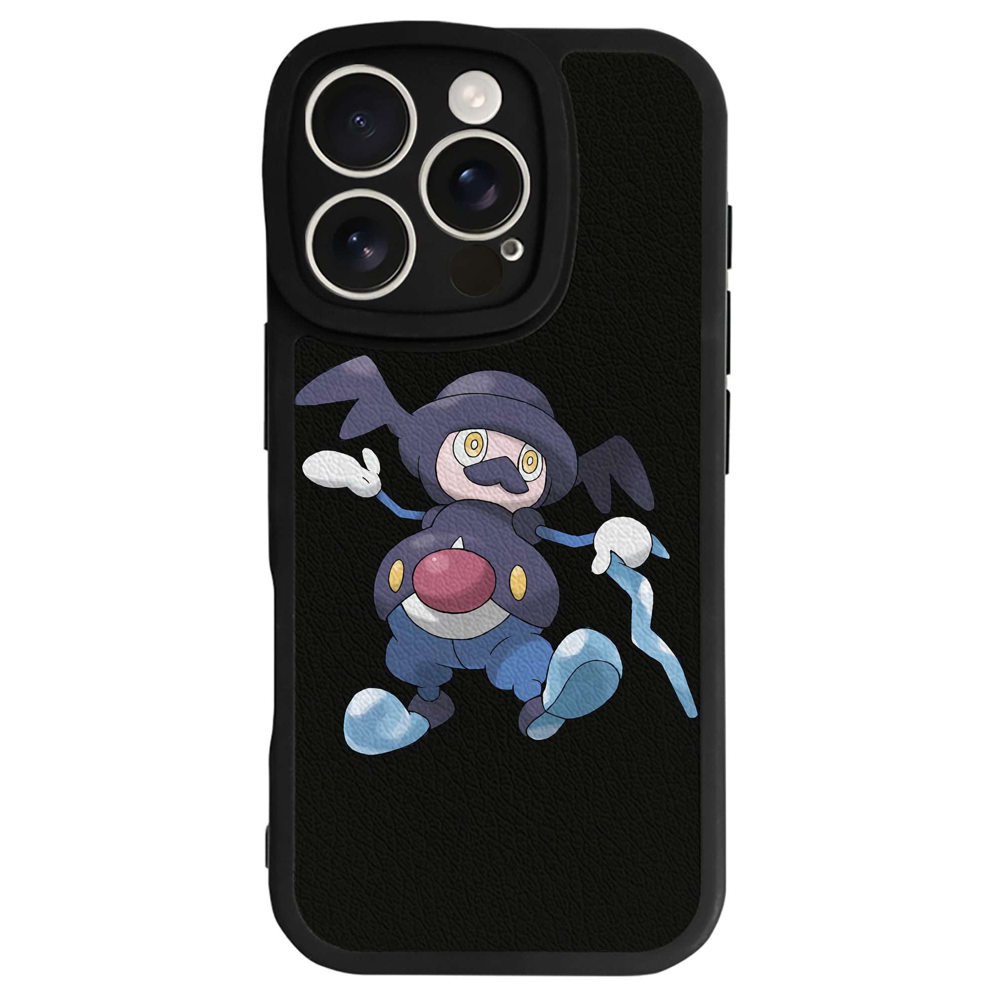 （画像用） ポケットモンスター Pokémon 【iPhone 16シリーズ対応】シリコンスマホケース（レザー調） 材質：シリコン